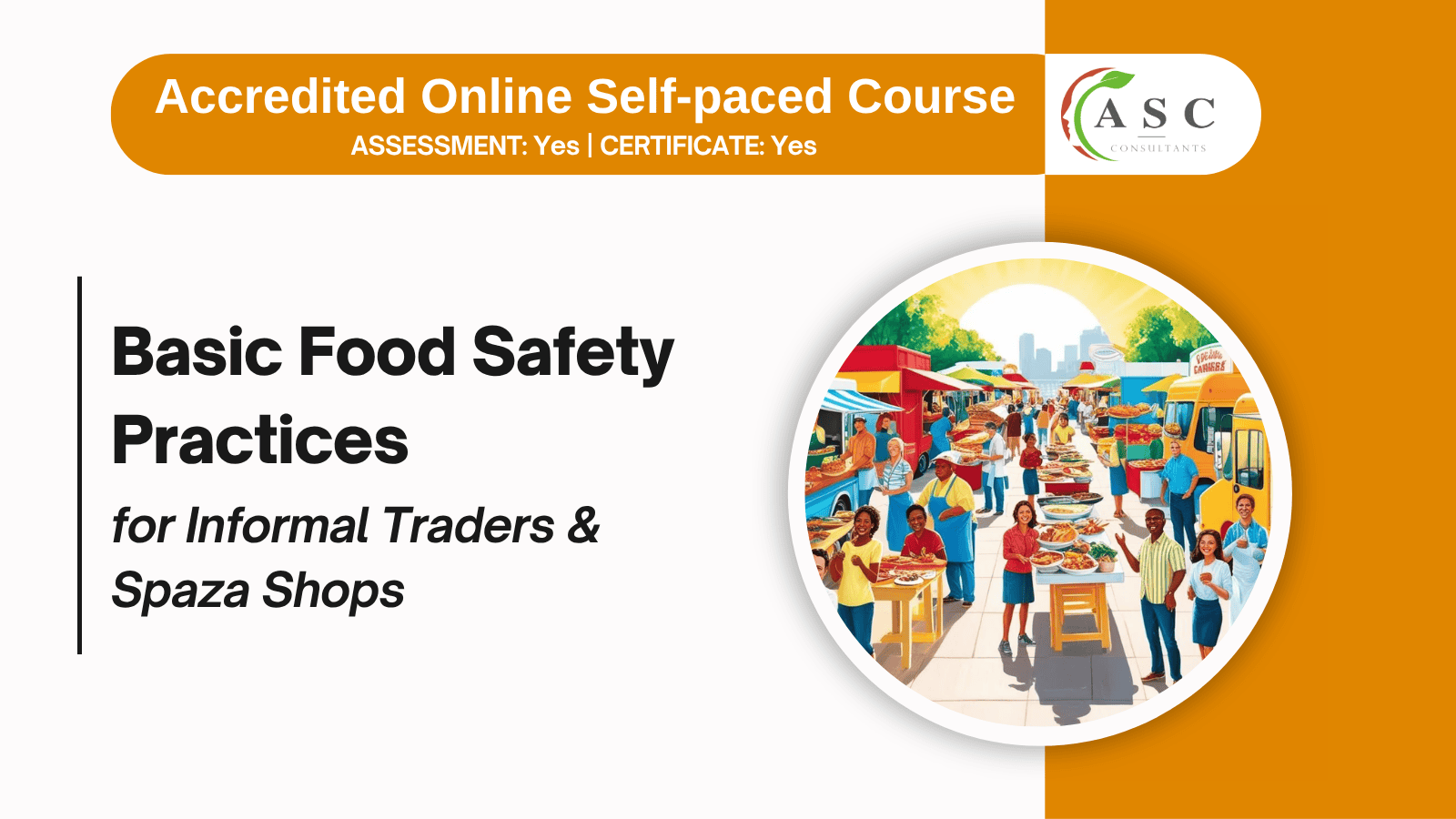 Basic Food Safety Practices Course for Informal Traders and Spaza Shops